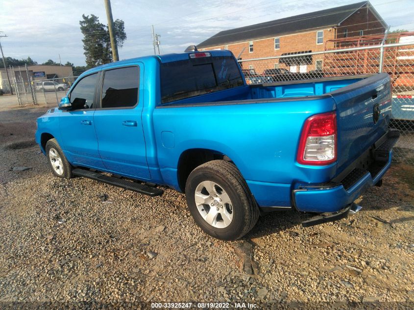 2021 RAM 1500 BIG HORN VIN: 1C6SRFFT6MN772196