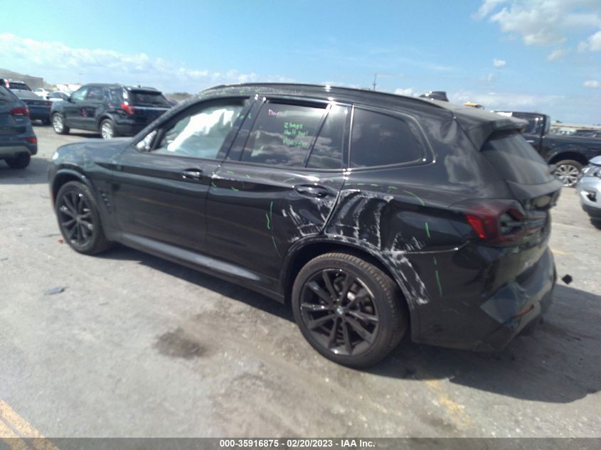 2022 BMW X3 SDRIVE30I VIN: WBX47DP03NN137182