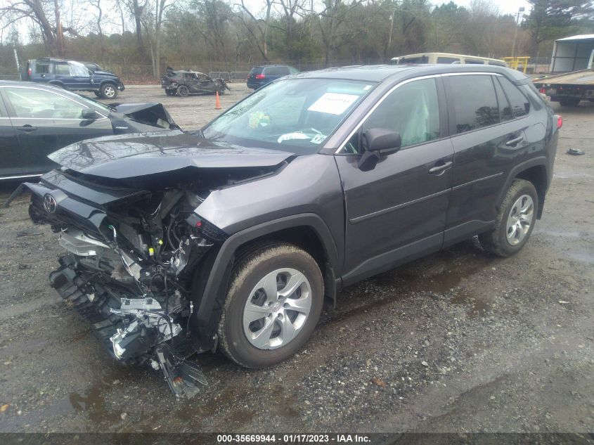 2022 TOYOTA RAV4 LE VIN: 2T3F1RFV7NC279613