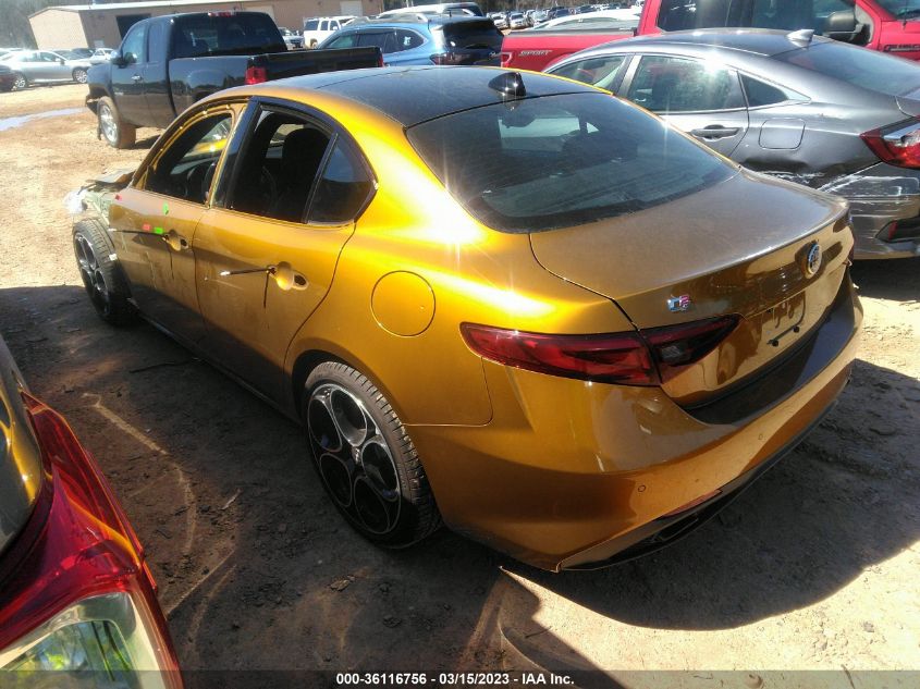 2023 ALFA ROMEO GIULIA VELOCE VIN: ZARFAMBN9P7666725