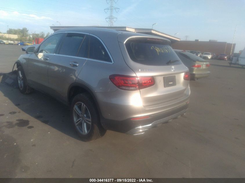2022 MERCEDES-BENZ GLC GLC 300 VIN: W1N0G8EB8NV378137