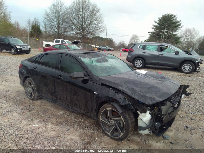 2023 HYUNDAI ELANTRA N LINE VIN: KMHLR4AFXPU410168