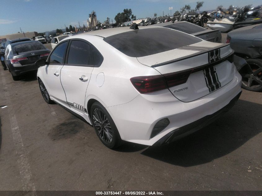 2022 KIA FORTE GT-LINE VIN: 3KPF54AD1NE500624