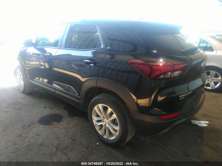 2021 CHEVROLET TRAILBLAZER LS VIN: KL79MNSL3MB019679
