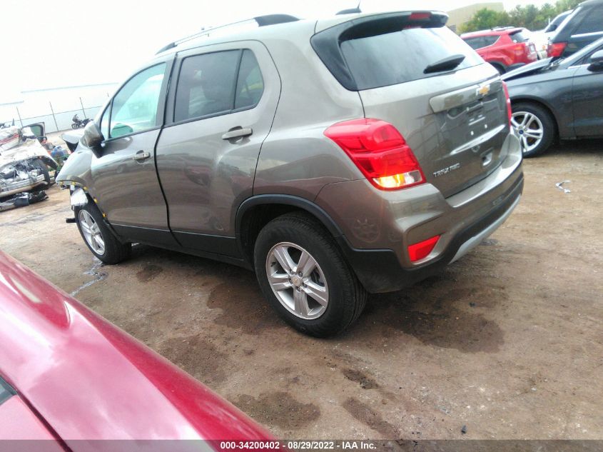 2021 CHEVROLET TRAX LT VIN: KL7CJPSM7MB362756