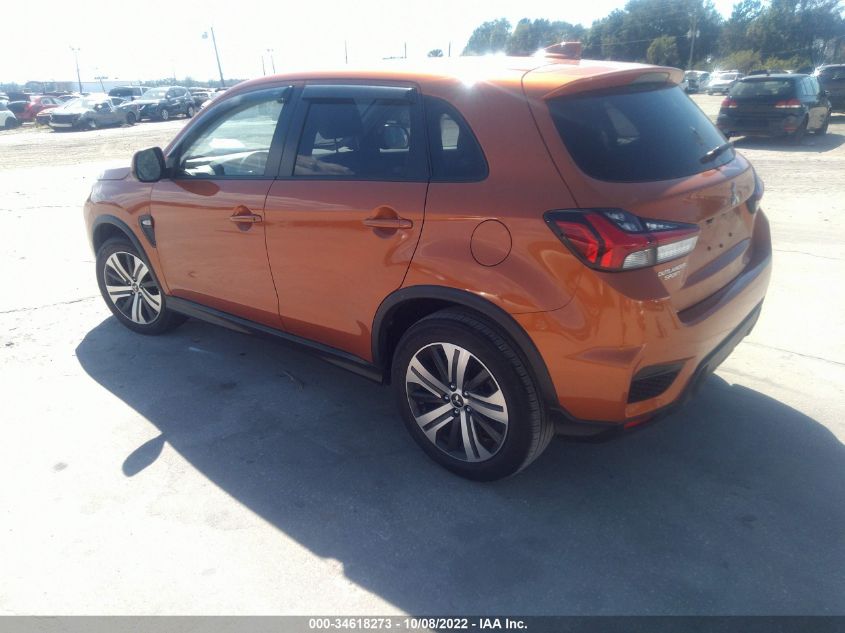 2021 MITSUBISHI OUTLANDER SPORT ES/LE/BE/S VIN: JA4APUAU2MU010692