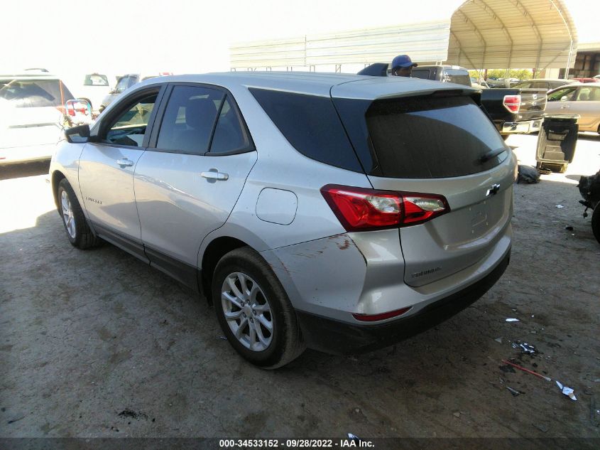 2021 CHEVROLET EQUINOX LS VIN: 3GNAXHEV9MS146454