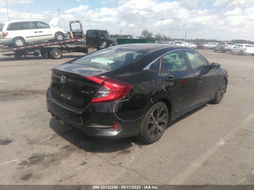 2021 HONDA CIVIC SEDAN SPORT VIN: 2HGFC2F87MH506650
