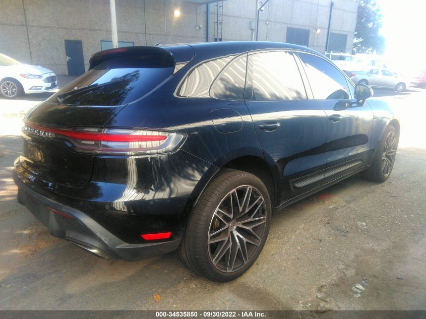 2022 PORSCHE MACAN VIN: WP1AA2A58NLB05591