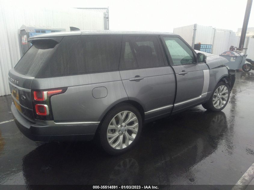 2021 LAND ROVER RANGE ROVER P525 WESTMINSTER VIN: SALGS2SE7MA421669