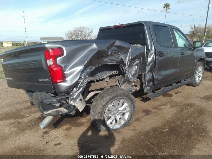 2021 CHEVROLET SILVERADO 1500 CUSTOM VIN: 3GCPWBEH9MG167109