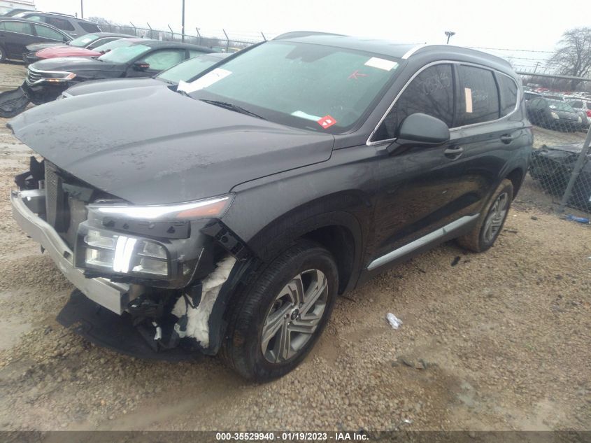 2021 HYUNDAI SANTA FE SEL VIN: 5NMS2DAJ9MH348807
