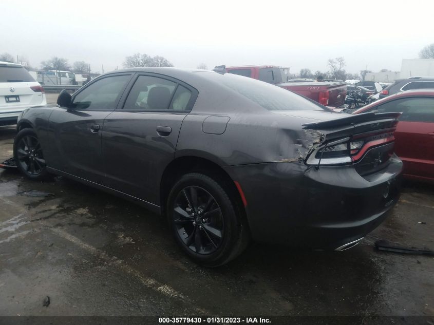 2022 DODGE CHARGER SXT VIN: 2C3CDXJG1NH134108