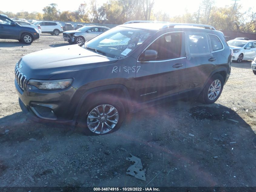 2021 JEEP CHEROKEE LATITUDE LUX VIN: 1C4PJMMX2MD154430