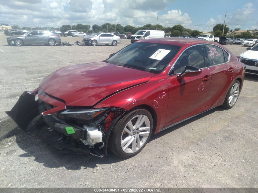 2021 LEXUS IS IS 300 VIN: JTHAA1D20M5114204