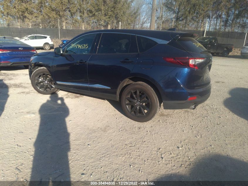 2021 ACURA RDX VIN: 5J8TC2H37ML006530