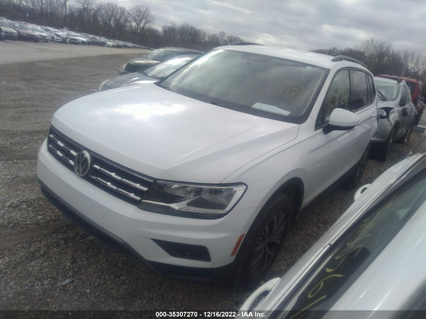 2021 VOLKSWAGEN TIGUAN S VIN: 3VV0B7AX7MM079072