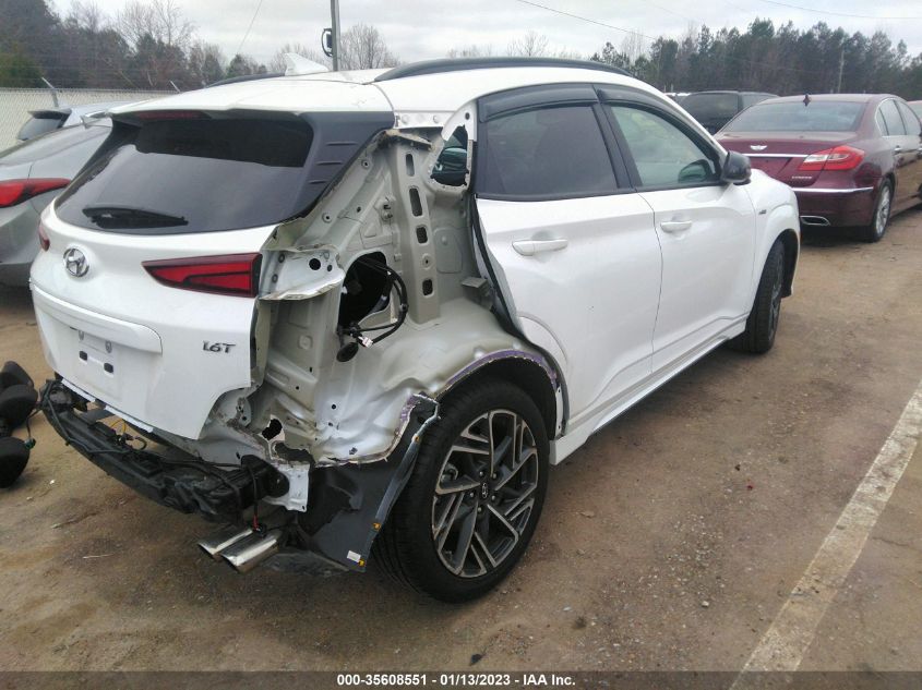 2022 HYUNDAI KONA N LINE VIN: KM8K33A33NU830638