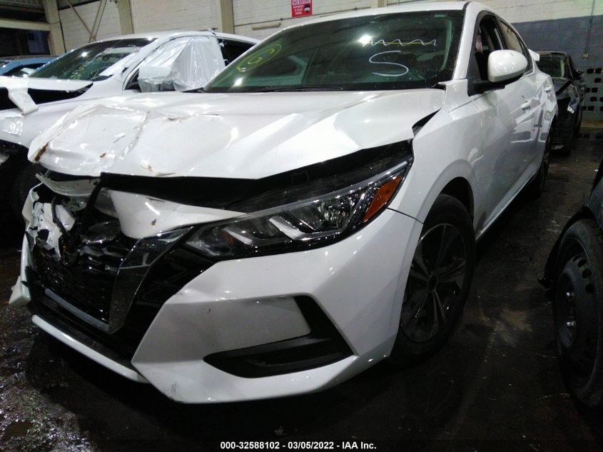 2021 NISSAN SENTRA SV VIN: 3N1AB8CV1MY263553