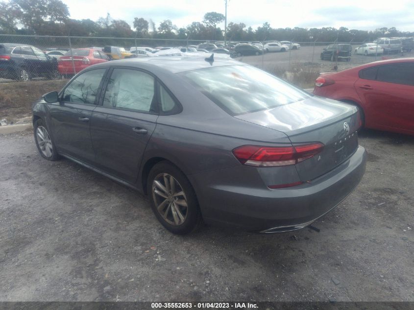 2021 VOLKSWAGEN PASSAT 2.0T S VIN: 1VWAA7A35MC015761