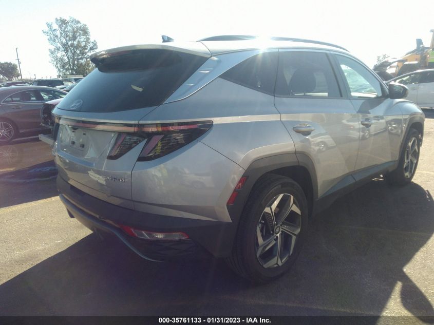 2022 HYUNDAI TUCSON HYBRID LIMITED VIN: KM8JECA16NU017671