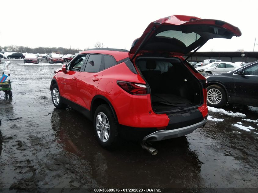 2022 CHEVROLET BLAZER LT VIN: 3GNKBHR44NS160798