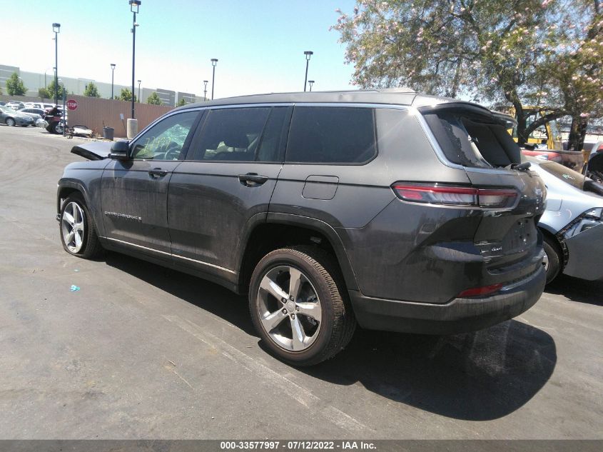 2022 JEEP GRAND CHEROKEE L LIMITED VIN: 1C4RJKBG2N8506366