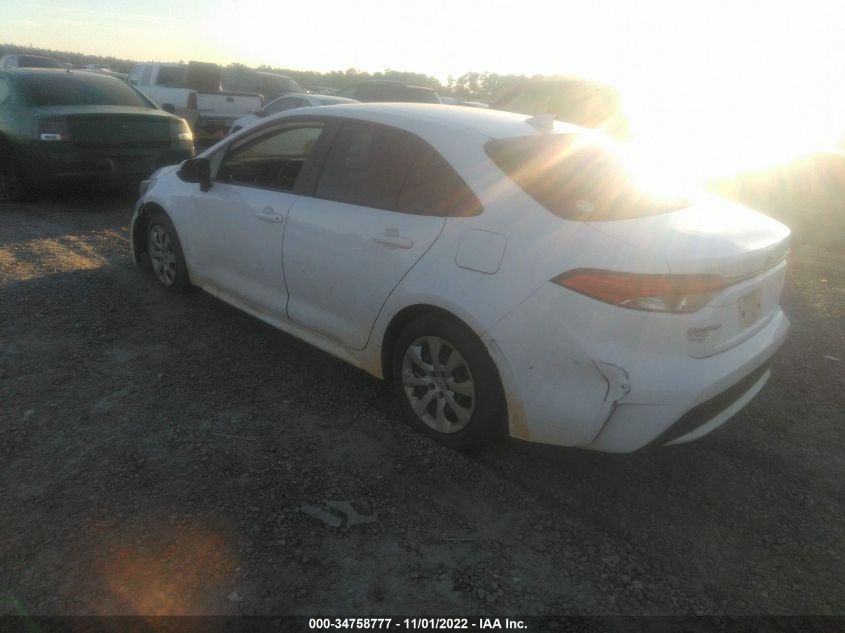 2021 TOYOTA COROLLA LE VIN: JTDEPMAEXMJ129706