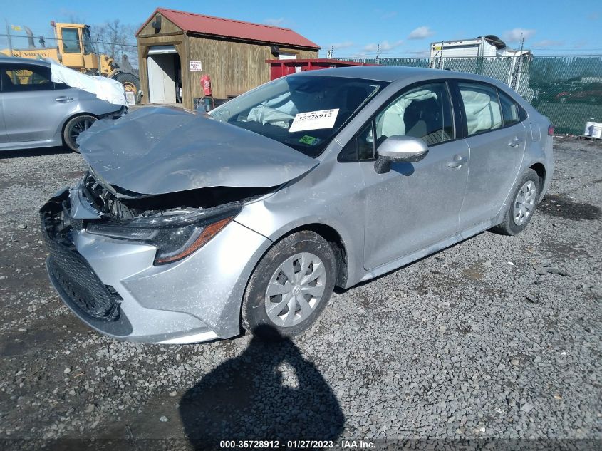 2022 TOYOTA COROLLA L VIN: JTDDPMAE9NJ199162