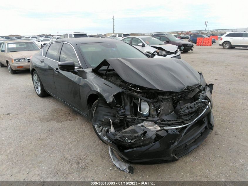 2021 ACURA TLX W/TECHNOLOGY PACKAGE VIN: 19UUB5F40MA009561