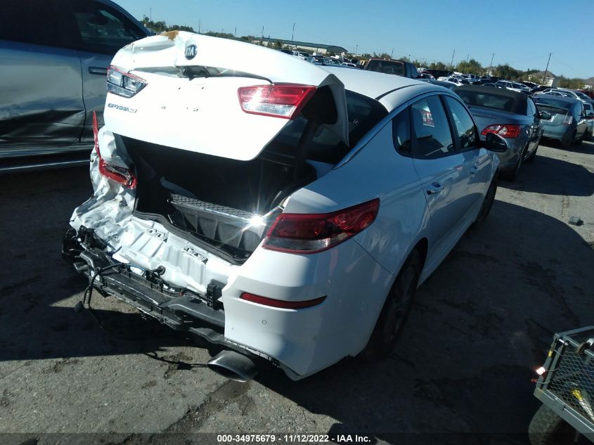 2020 KIA OPTIMA LX VIN: 5XXGT4L37LG424555