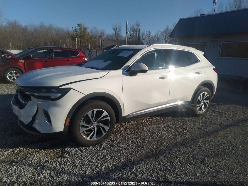 2022 BUICK ENVISION ESSENCE VIN: LRBFZNR44ND128694