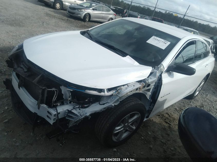 2022 CHEVROLET MALIBU LS VIN: 1G1ZB5ST4NF215125