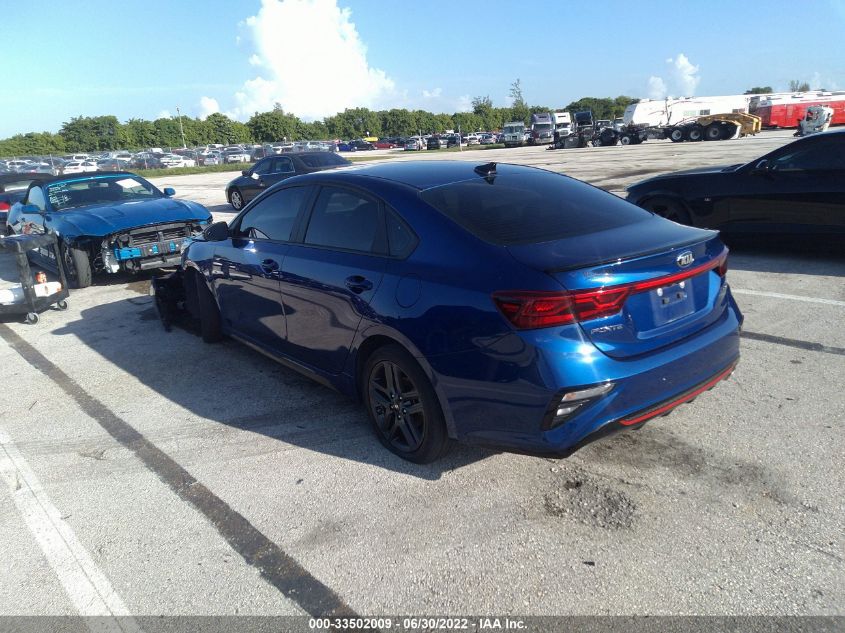 2021 KIA FORTE GT-LINE VIN: 3KPF34AD7ME301176