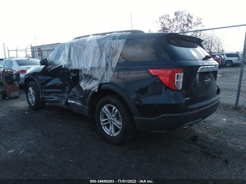 2022 FORD EXPLORER XLT VIN: 1FMSK8DH6NGB96280