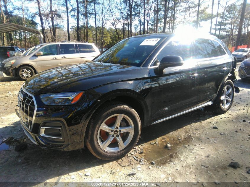 2022 AUDI Q5 PREMIUM VIN: WA1ABAFY7N2094983