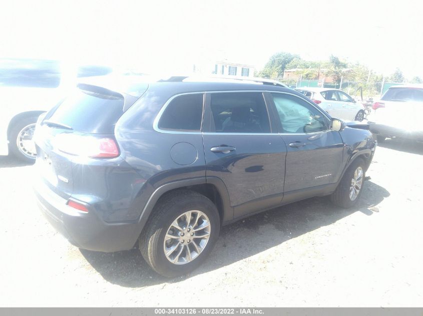 2021 JEEP CHEROKEE LATITUDE LUX VIN: 1C4PJMMX6MD194770