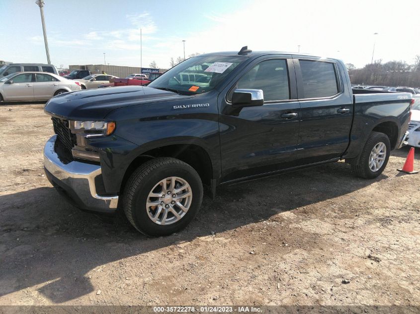 2022 CHEVROLET SILVERADO 1500 LTD LT VIN: 1GCUYDED4NZ202033