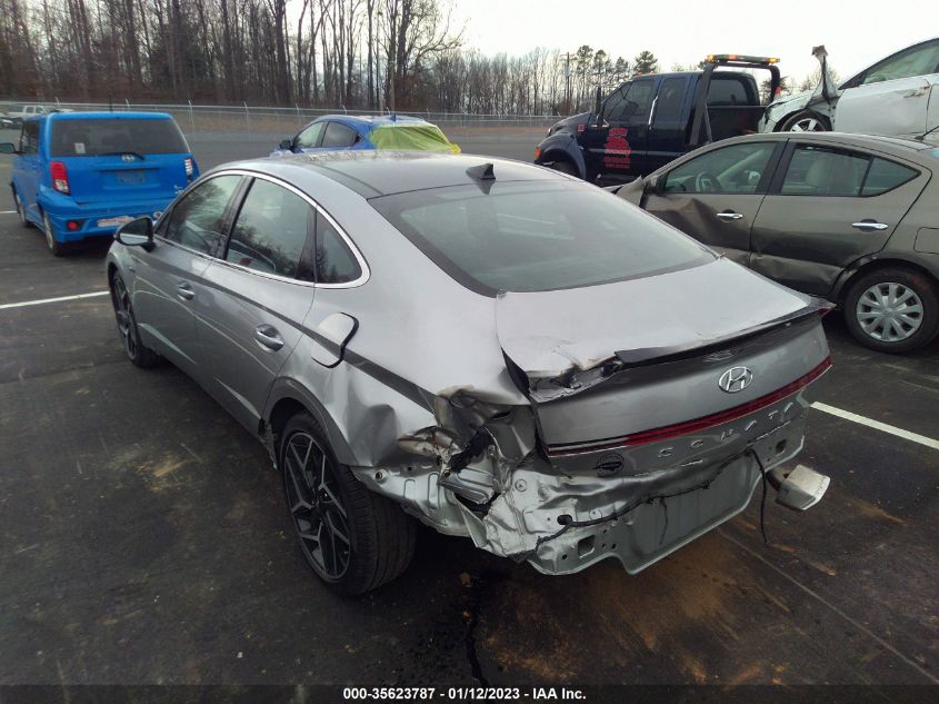 2022 HYUNDAI SONATA N LINE VIN: 5NPEK4JC1NH137846