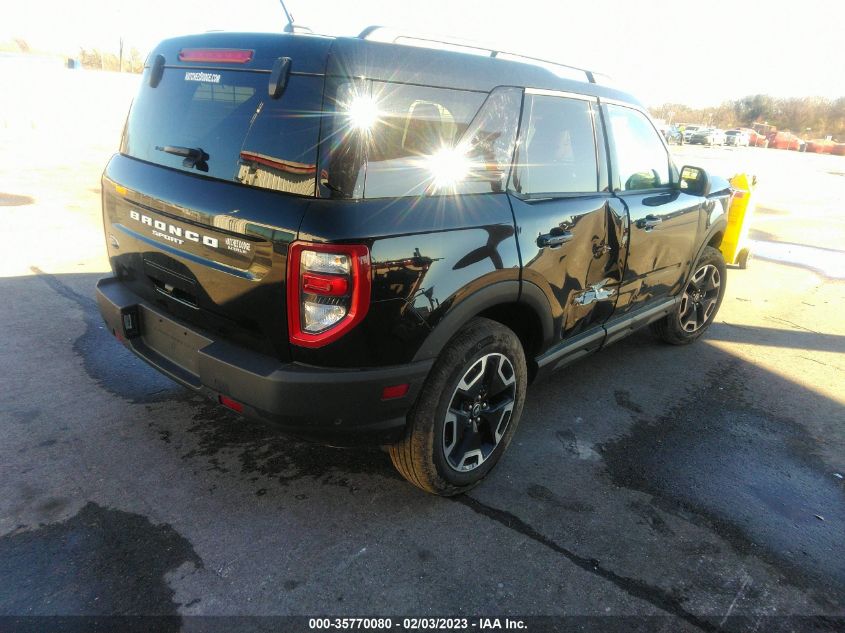 2021 FORD BRONCO SPORT OUTER BANKS VIN: 3FMCR9C68MRB40502