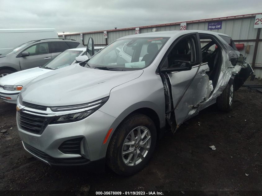 2022 CHEVROLET EQUINOX LT VIN: 3GNAXUEV6NL243454