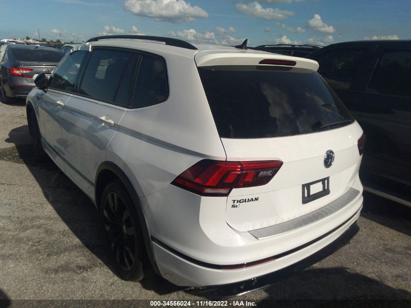 2021 VOLKSWAGEN TIGUAN SE/SE R-LINE BLACK/SEL VIN: 3VV3B7AX8MM136330