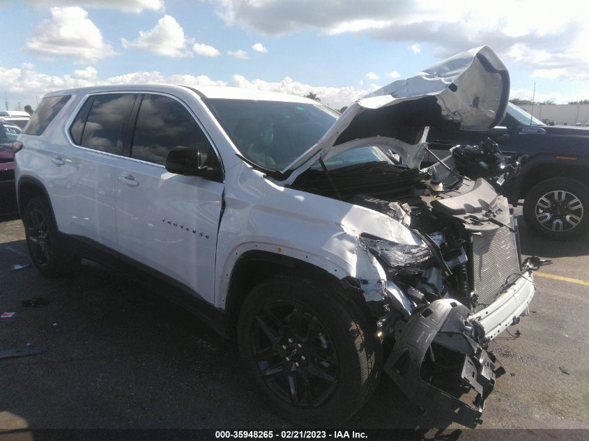 2022 CHEVROLET TRAVERSE LS VIN: 1GNERFKW7NJ172941