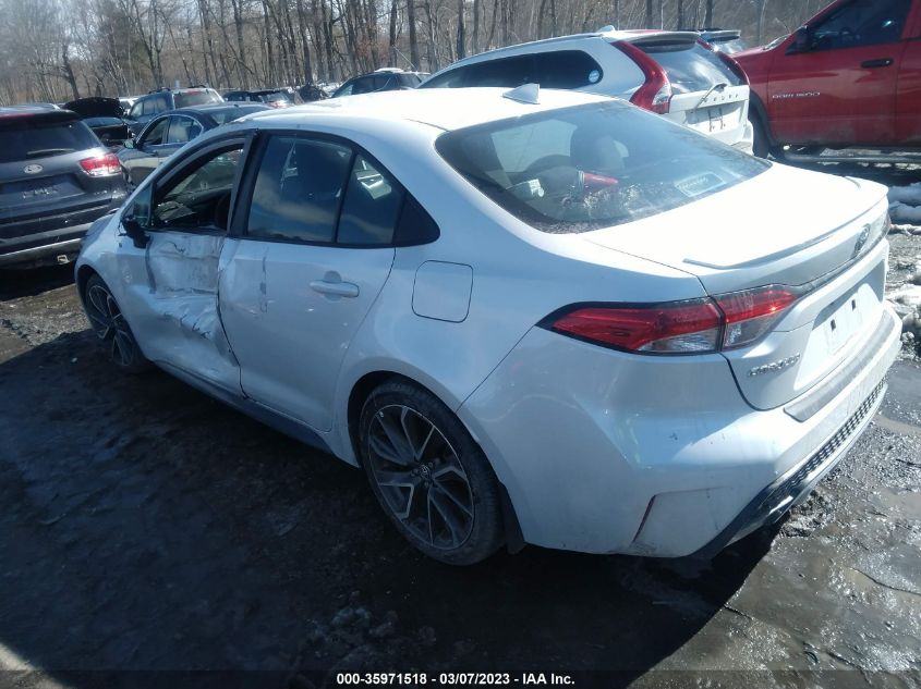 2022 TOYOTA COROLLA SE/SE NIGHTSHADE/APEX SE VIN: 5YFP4MCEXNP109662