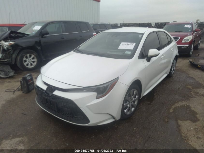 2021 TOYOTA COROLLA LE VIN: JTDEPMAE7MJ188552