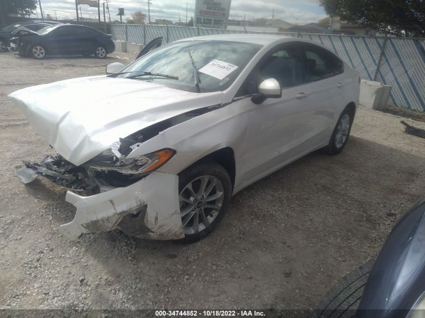 2020 FORD FUSION SE VIN: 3FA6P0HD9LR187276