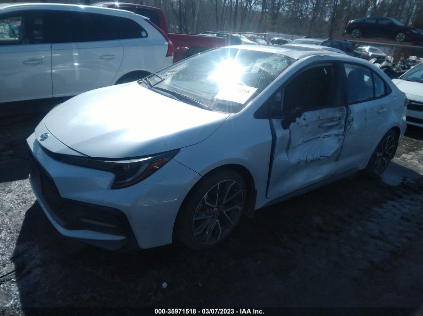 2022 TOYOTA COROLLA SE/SE NIGHTSHADE/APEX SE VIN: 5YFP4MCEXNP109662