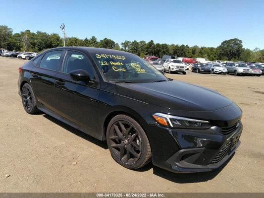 2022 HONDA CIVIC SEDAN SPORT VIN: 2HGFE2F50NH587315