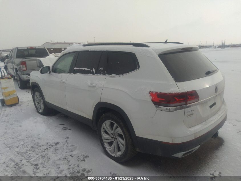 2022 VOLKSWAGEN ATLAS 3.6L V6 SE W/TECHNOLOGY VIN: 1V2WR2CA4NC525647