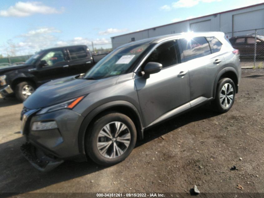 2021 NISSAN ROGUE SV VIN: 5N1AT3BB0MC749585